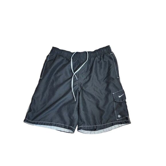 Nike Swim Trunks Medium Black - Picture 1 of 9